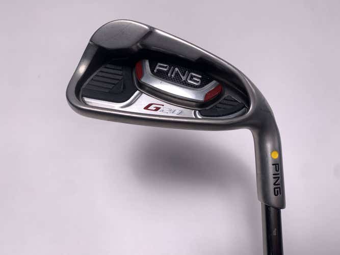 Ping G20 Single 7 Iron Gold Dot 4* Flat TFC 169 I Regular Steel Mens RH