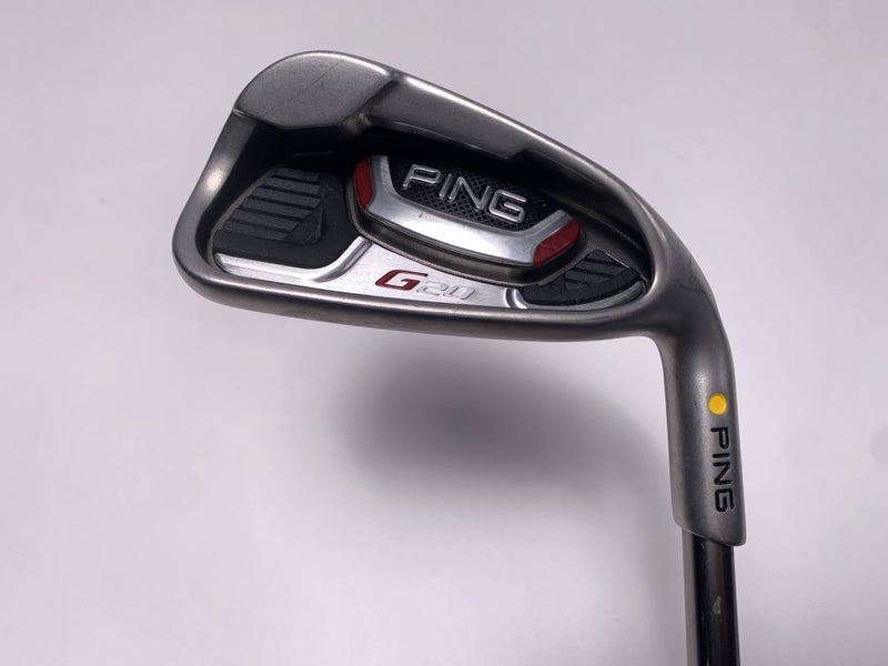 Ping G20 Single 7 Iron Gold Dot 4* Flat TFC 169 I Regular Steel Mens RH