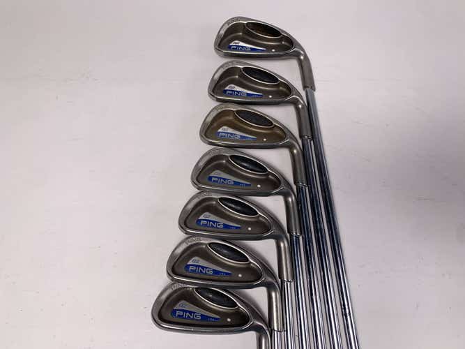 Ping G2 Iron Set 4-PW White Dot 3* Up Cushin Regular Steel Mens RH
