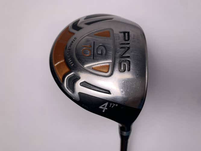 Ping G10 4 Fairway Wood 17* TFC 129 F Soft Regular Senior Graphite Mens RH
