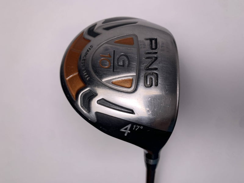 Ping G10 4 Fairway Wood 17* TFC 129 F Soft Regular Senior Graphite Mens RH