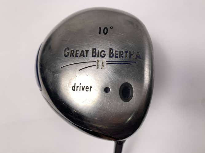 Callaway Great Big Bertha II Driver 10* GBB System 60 Firm Graphite Mens RH