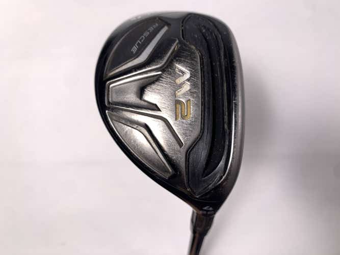 TaylorMade M2 4 Hybrid 22* REAX 55g Senior Graphite Mens RH