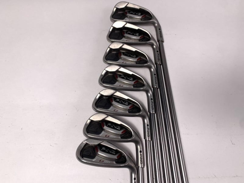 Ping G20 Iron Set 5-PW+SW Black Dot TFC 169 I Regular Graphite Mens RH