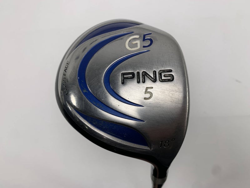 Ping G5 5 Fairway Wood 18* TFC 100F Senior Graphite Mens RH