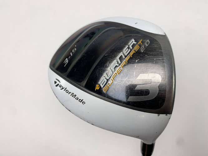 TaylorMade Burner Superfast 2.0 3 Fairway Wood 15* Matrix Ozik XCON-4.8 Stiff RH