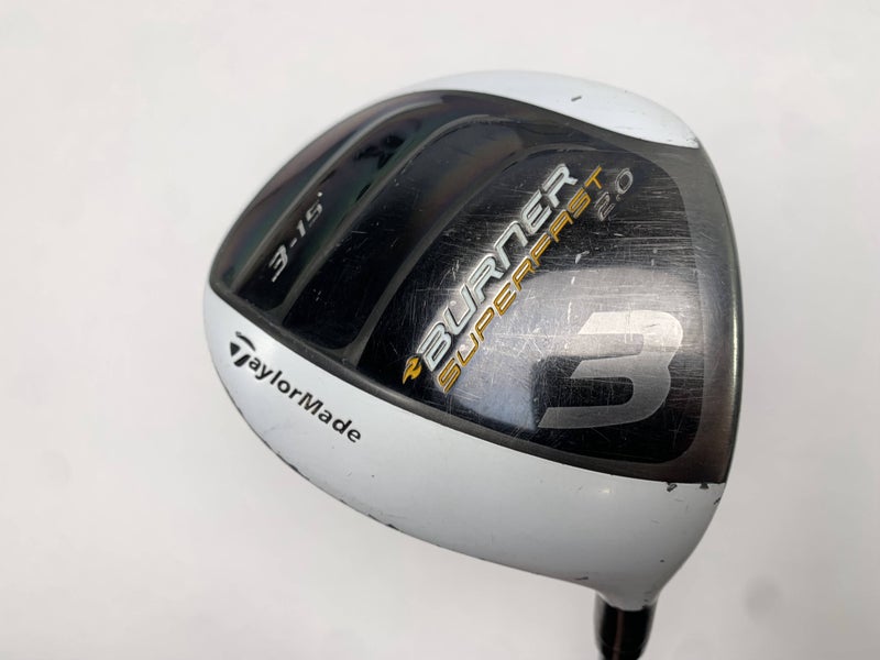 TaylorMade Burner Superfast 2.0 3 Fairway Wood 15* Matrix Ozik XCON-4.8 Stiff RH