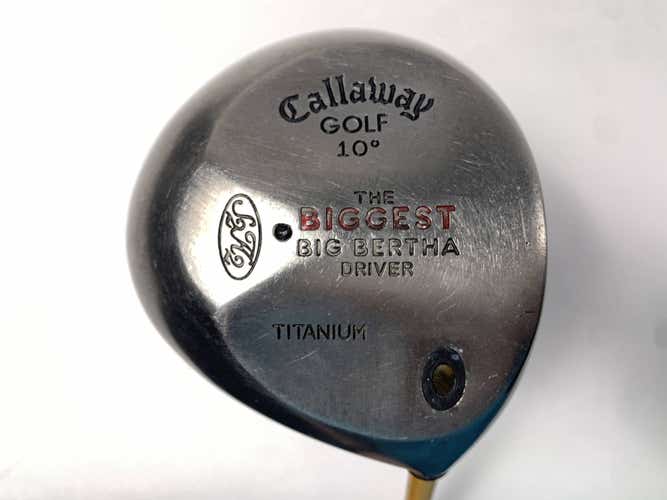 Callaway Biggest Big Bertha Driver 10* UST ProForce 65 Gold 65g Senior RH