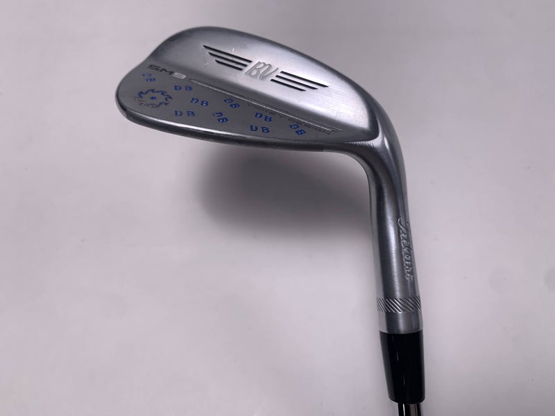 Titleist Vokey SM9 Tour Chrome Gap Wedge GW 50* 12 Bounce F-Grind Mens RH