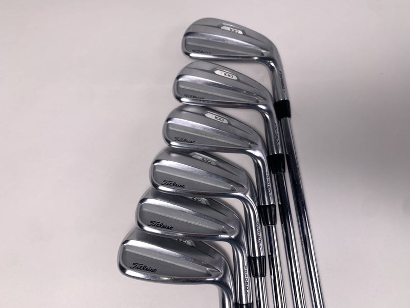 Titleist T100 2021 Iron Set 5-PW True Temper AMT Tour White S300 Stiff RH
