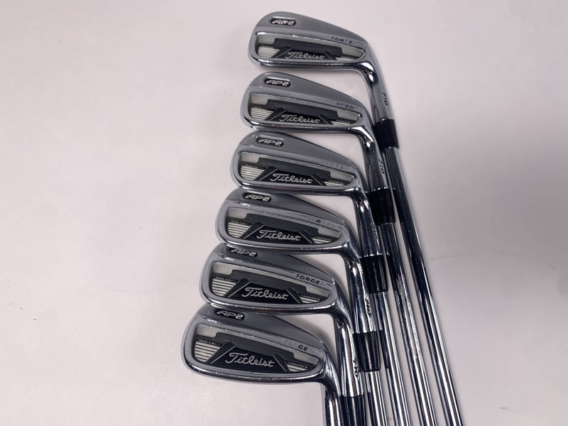Titleist 710 AP2 Iron Set 5-PW True Temper Dynamic Gold S300 Stiff Steel Mens RH