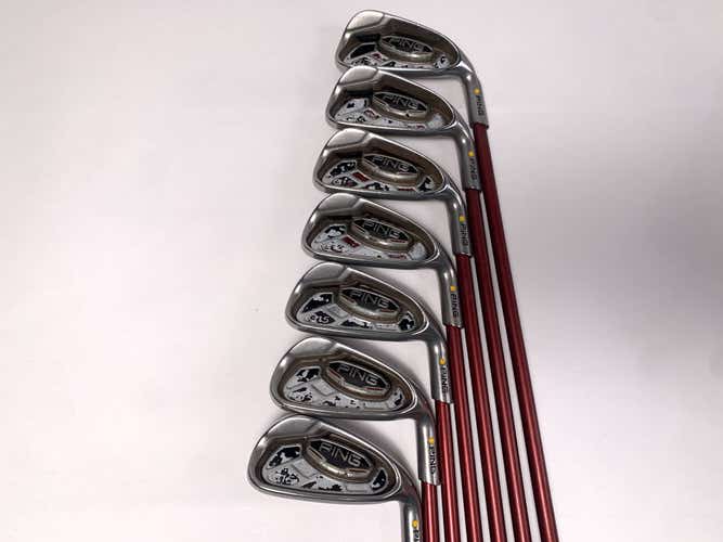 Ping G15 Iron Set 3-9 Yellow Dot 1.5* Up TFC 149 Soft Regular Senior RH