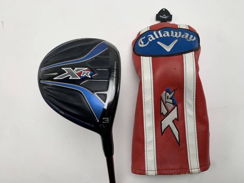 Callaway XR 16 3 Fairway Wood 15* Fujikura Speeder 565 Evolution Regular RH HC