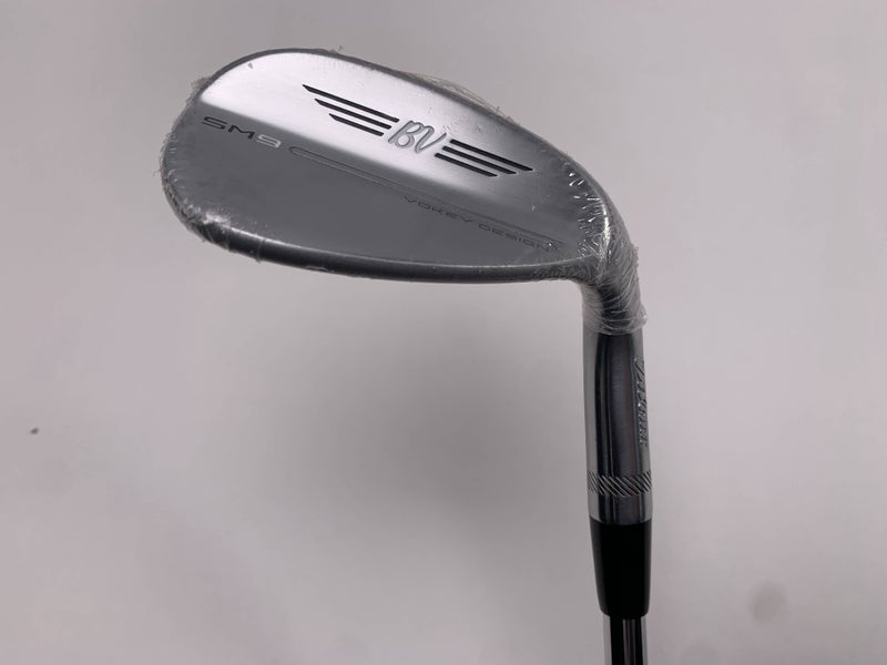 Titleist Vokey SM9 Tour Chrome Gap Wedge GW 52* 8 F-Grind Wedge Mens RH NEW