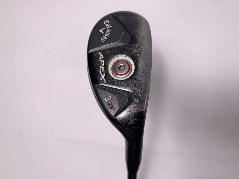 Callaway Apex 3 Hybrid 20* Mitsubishi Rayon Kuro Kage 80g Stiff Graphite Mens RH