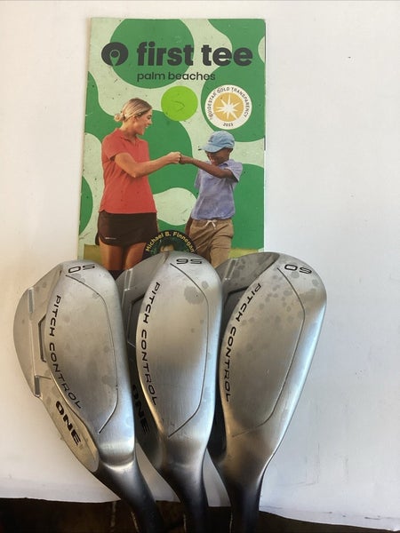 Performance Golf PG One Wedge Set 50*- 56*- 60* With Rifle Steel Shafts