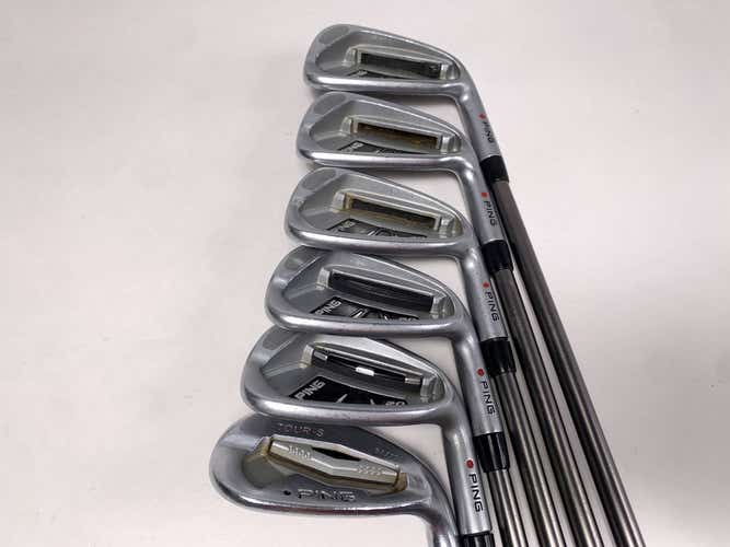Ping i20 Iron Set 6-PW+SW Red Dot 1* Flat TFC 169 I Regular Graphite Mens RH