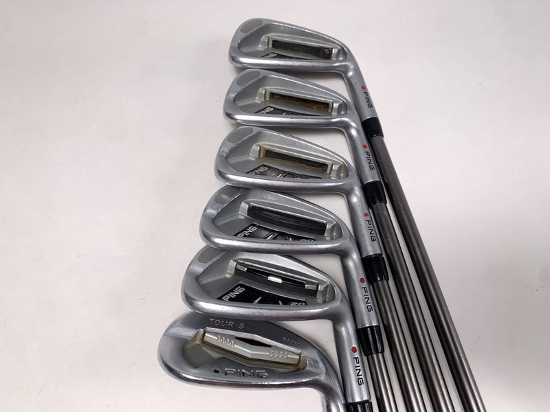 Ping i20 Iron Set 6-PW+SW Red Dot 1* Flat TFC 169 I Regular Graphite Mens RH