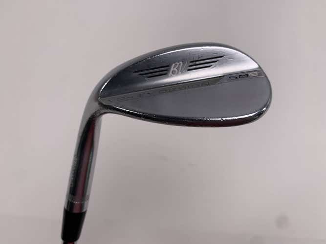 Titleist Vokey SM8 Tour Chrome Lob Wedge LW 60* 12 D-Grind Wedge Steel Mens LH