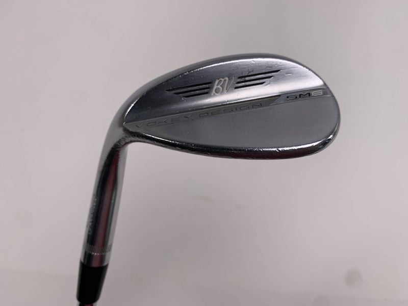 Titleist Vokey SM8 Tour Chrome Lob Wedge LW 60* 12 D-Grind Wedge Steel Mens LH