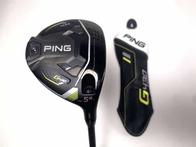 Ping G430 Max 5 Fairway Wood 18* Alta CB 65g Regular Graphite Mens RH HC