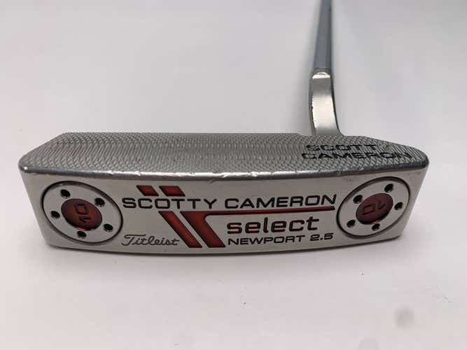 Scotty Cameron Select Newport 2.5 2014 Putter 35" SuperStroke Flatso 1.0 Mens RH