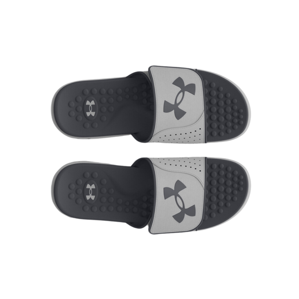 Men's Under Armour Grey Ignite Pro Slides 3026023-101