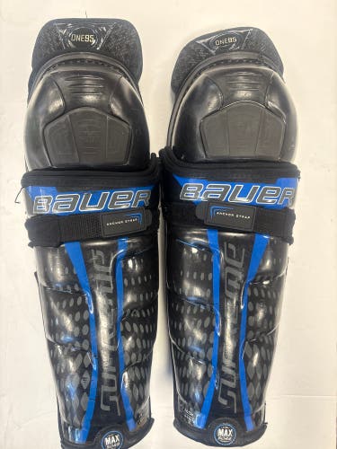 Senior Bauer Supreme One95 14" Shin Pads (Used)