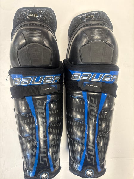 Senior Bauer Supreme One95 14" Shin Pads (Used)