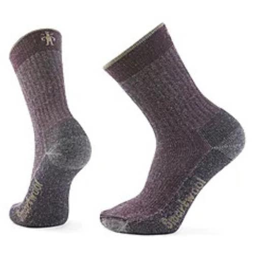 Smartwool Hike Classic Edition Unisex M Purple Full Cushion Cut Crew Sock TLW630
