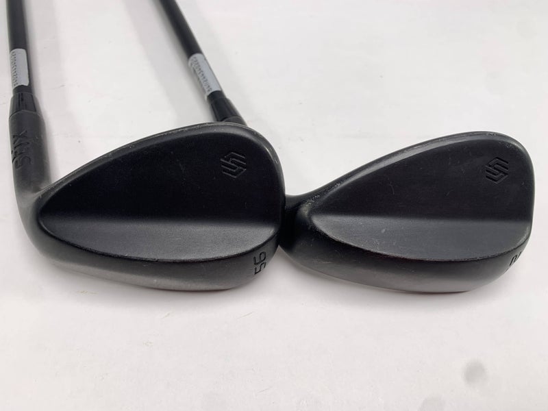 Stix Golf All Black Wedge Set 52* 56* Stix Wedge Graphite Mens RH