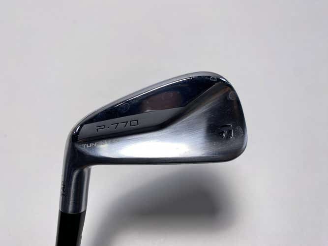 TaylorMade P770 2020 Single 7 Iron Fitter 2* Flat DG S300 105g Stiff Mens LH