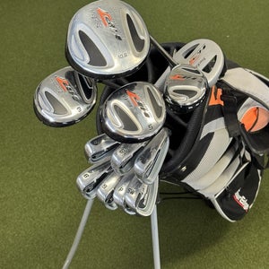 Mens Golf Club Set Tour Edge HP7 13pc Set-Driver,woods,hybrid,irons,putter-RH