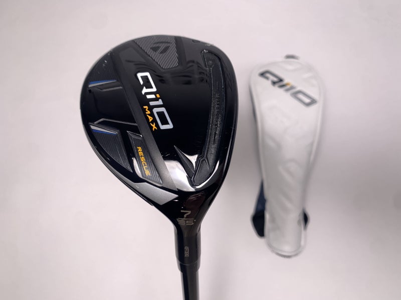 TaylorMade Qi10 MAX 7 Hybrid 35* Fujikura Ventus Blue TR HB 5A Senior RH HC
