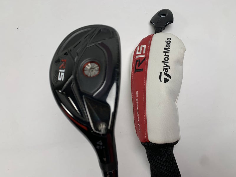 TaylorMade R15 Black 4 Hybrid 21* Graphite Design Tour AD DI-75 Stiff RH HC