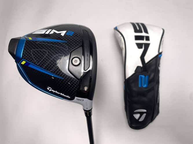 TaylorMade SIM2 Driver 9* Tensei Blue Raw AV Series Regular Graphite RH HC NEW