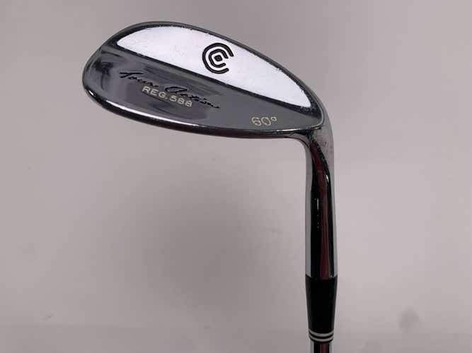 Cleveland 588 Chrome Lob Wedge LW 60* Wedge Steel Mens RH
