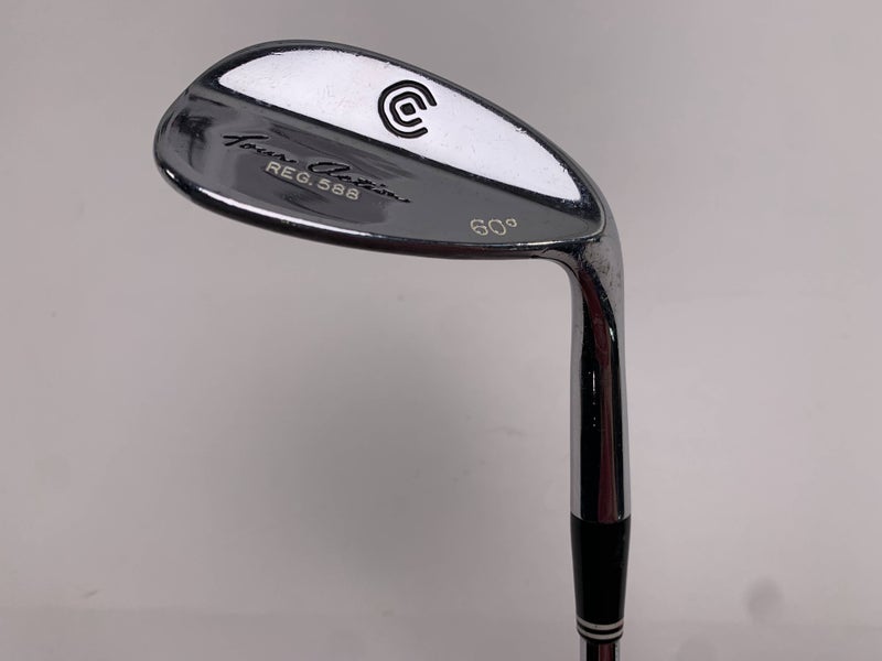 Cleveland 588 Chrome Lob Wedge LW 60* Wedge Steel Mens RH