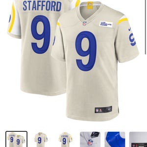 Large Kids Unisex Nike LA Rams Matthew stafford Jersey (New)