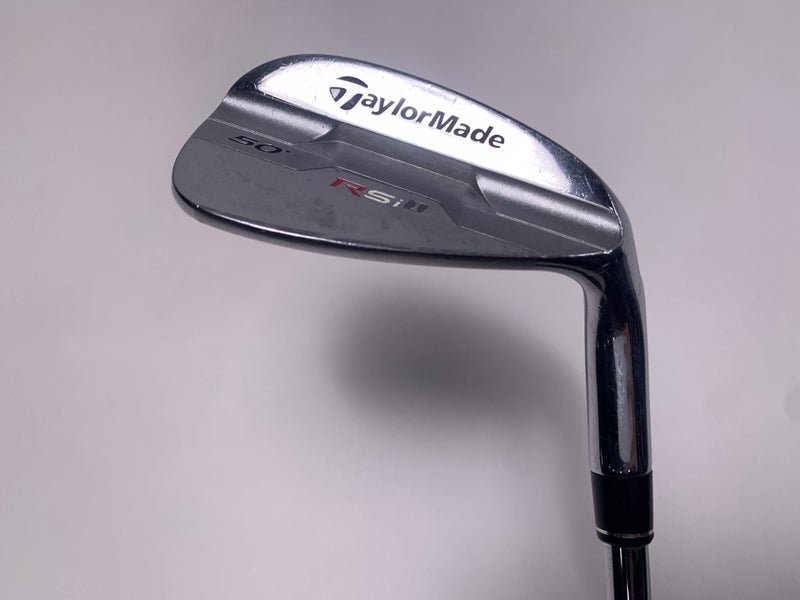TaylorMade RSi 1 Gap Wedge GW True Temper REAX 90g Wedge Steel Mens RH