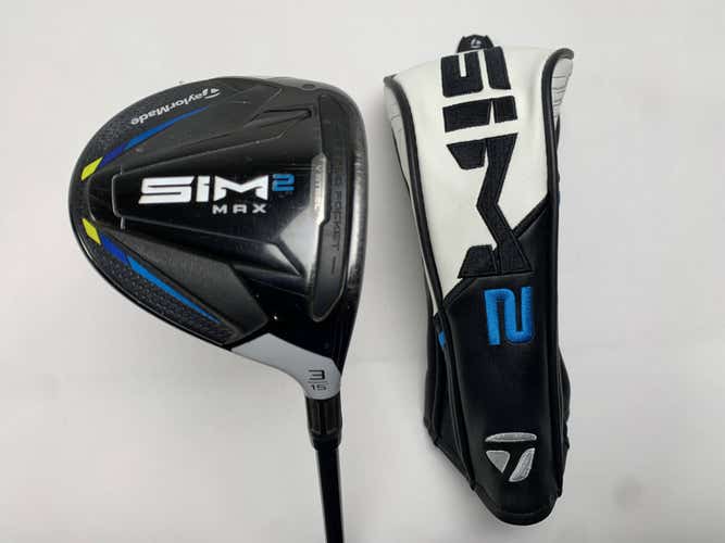 TaylorMade SIM2 MAX 3 Fairway Wood 15* Fujikura Ventus 5-R Regular RH HC