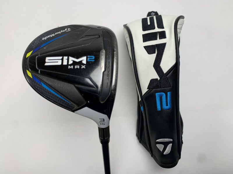 TaylorMade SIM2 MAX 3 Fairway Wood 15* Fujikura Ventus 5-R Regular RH HC