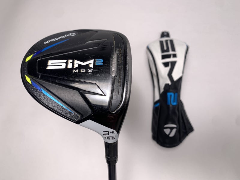 TaylorMade SIM2 MAX 3HL Fairway Wood 16.5* Ventus Blue 5-R Regular RH HC