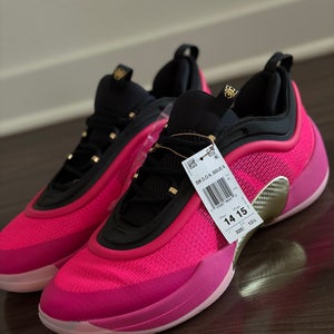 ADIDAS SM D.O.N. ISSUE 6 team Pink Black Gold men’s size 14 *BRAND NEW* JQ7650