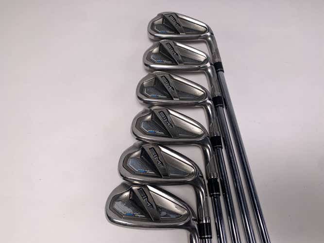 TaylorMade SIM2 MAX OS Iron Set 5-PW KBS Max MT 85g Stiff Steel Mens RH