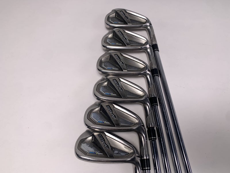 TaylorMade SIM2 MAX OS Iron Set 5-PW KBS Max MT 85g Stiff Steel Mens RH