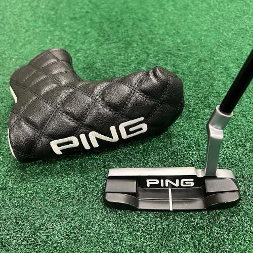 2023 PING Anser Tungsten Blade Putter LEFT HAND Black Dot RH 35 Graphite w/ HC