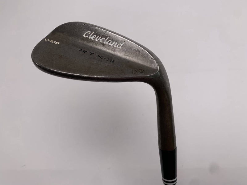 Cleveland RTX 3 Tour Satin Raw Lob Wedge LW 60* 9 Raw DG Wedge Steel Mens RH