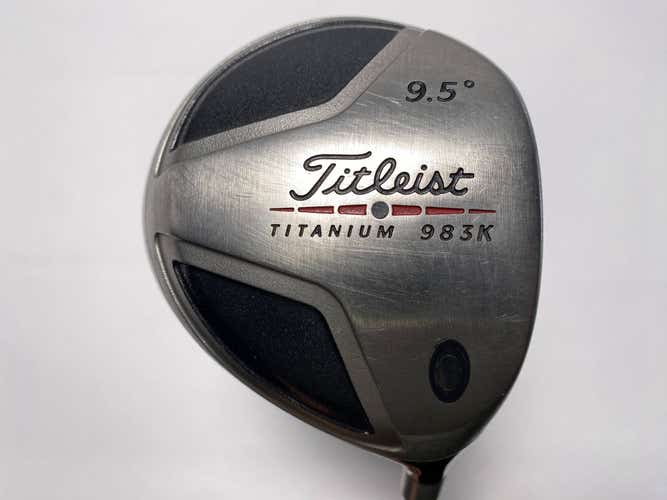 Titleist 983 K Driver 9.5* Grafalloy ProLite Stiff Graphite Mens RH