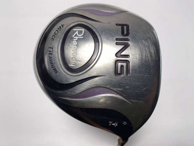 Ping Rhapsody Driver 14* ULT129 Ladies Graphite Womens RH Undersize Grip